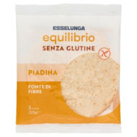 Esselunga Equilibrio Piadina senza glutine 3 piadine