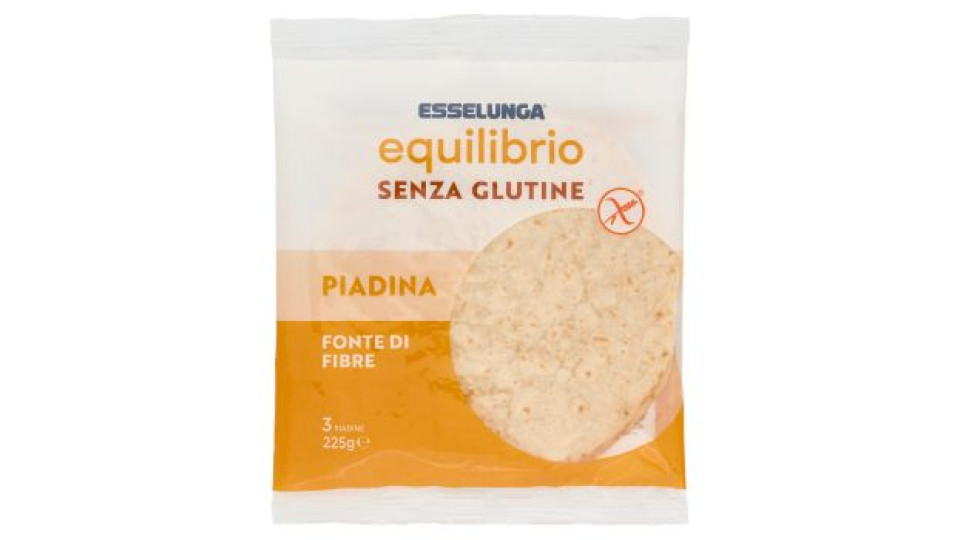 Esselunga Equilibrio Piadina senza glutine 3 piadine