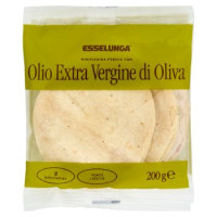 Esselunga 8 mini piadine con olio extra vergine di oliva