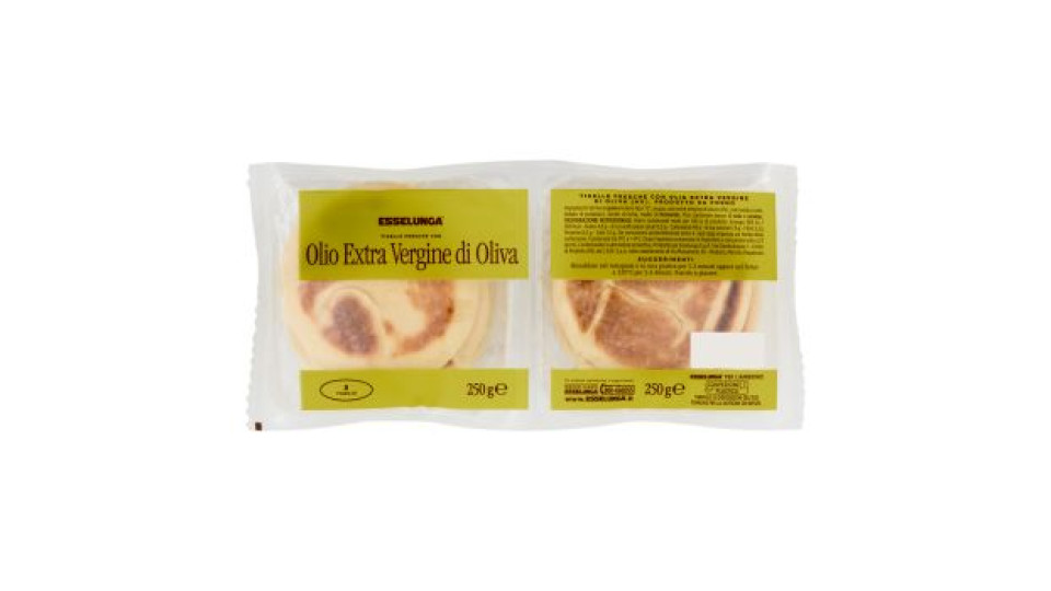 Esselunga 8 tigelle con olio extra vergine di oliva