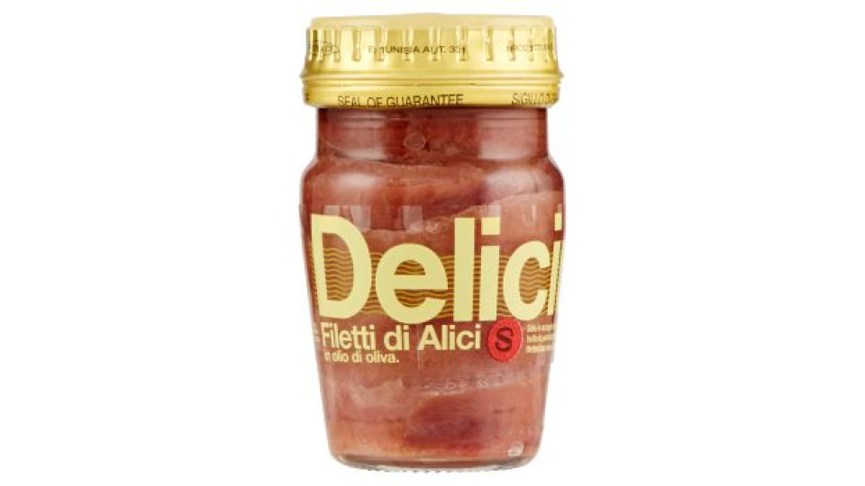 Delicius, Superior filetti di alici all'olio di oliva