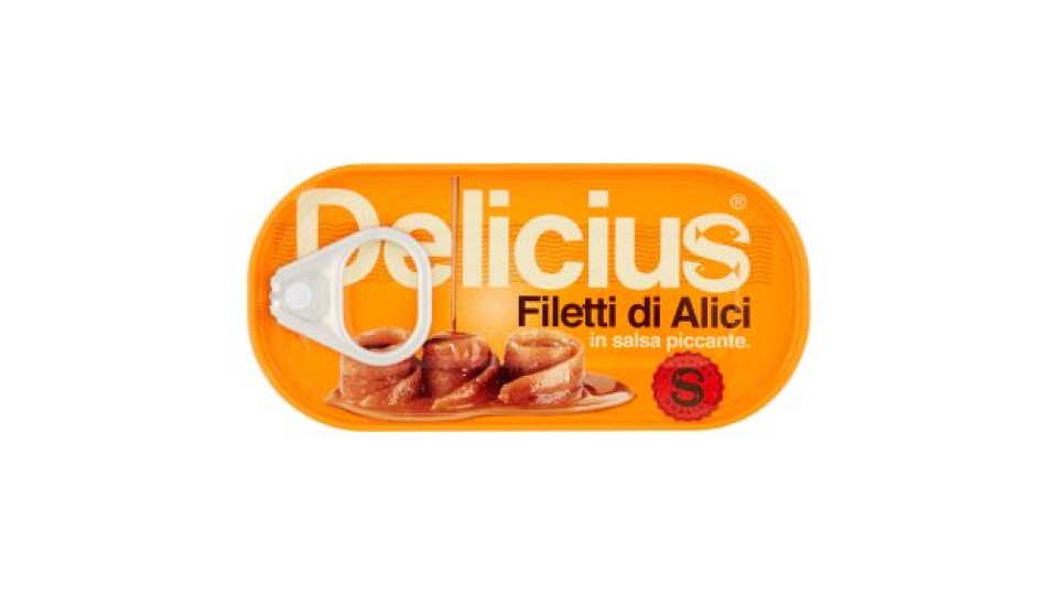 Delicius Double Filetti di Alici in salsa piccante