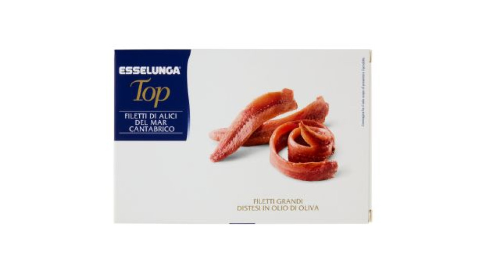 Esselunga Top, filetti di alici del Mar Cantabrico