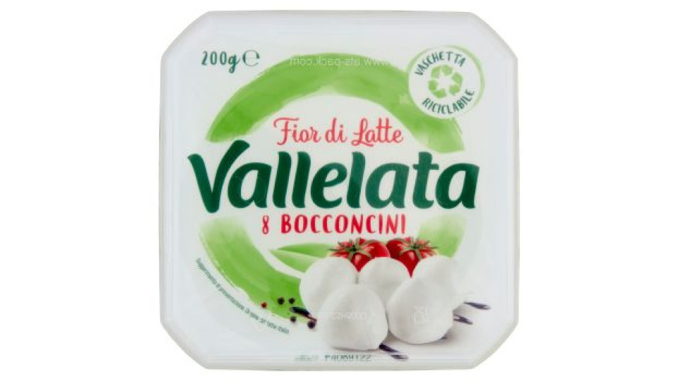 Vallelata Fior di Latte 8 Bocconcini 200 g