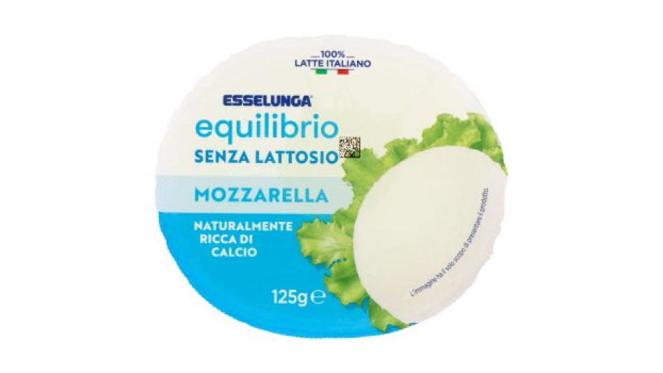 Mozzarella senza lattosio (lattosio <0,1%)