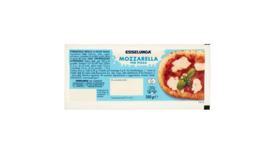 Esselunga Mozzarella per pizza