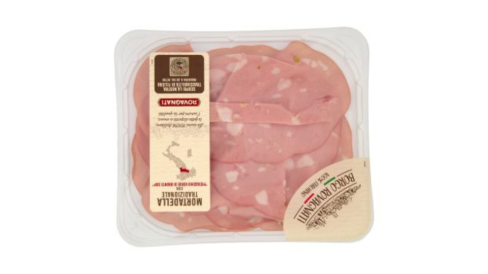 Borgo Rovagnati Mortadella Tradizionale Con "pistacchio Verde Di Bronte Dop"