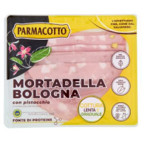 Parmacotto, mortadella Bologna IGP con istacchio a fette