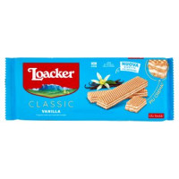 Loacker Wafer Classic Vanilla wafers con crema alla vaniglia Bourbon 175g