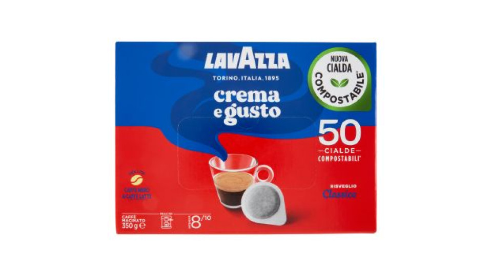Lavazza Crema e Gusto Classico 50 Cialde 350 g