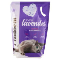 LindoCat Crystal Lavender Lettiera a Base di Cristalli di Gel di Silice