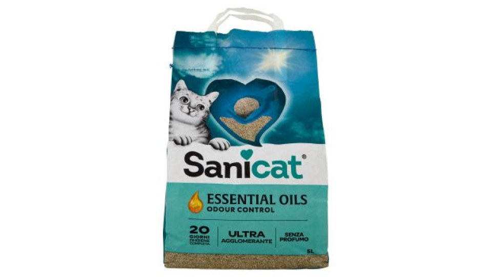 Sanicat Bianca lettiera ultra agglomerante