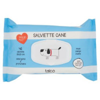 Magic Pet, salviette cane al talco