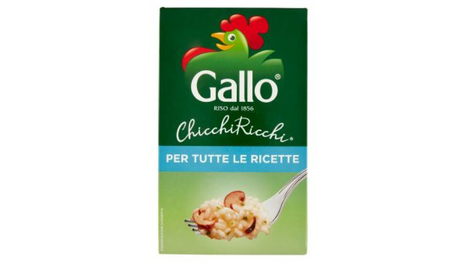 CHICCHIRICCHI RISO PER TUTTE LE RICETTE