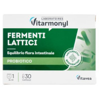 Laboratoires Vitarmonyl Fermenti Lattici equilibrio flora intestinale 30 capsule