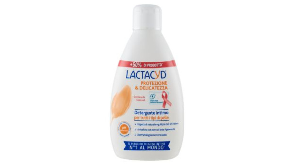 Lactacyd Protezione & Delicatezza Detergente intimo per tutti i tipi di pelle
