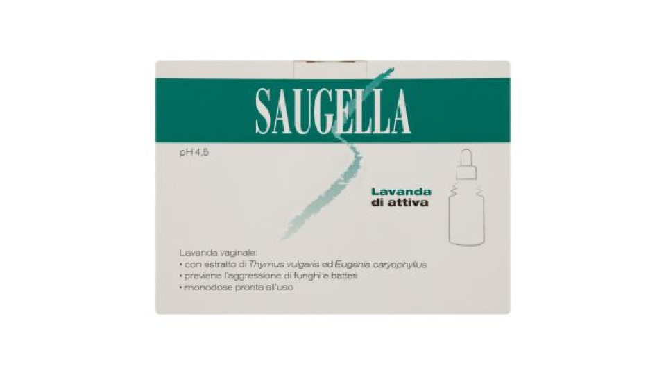 Saugella, Linea Verde lavanda di attiva pH 4,5 lavanda vaginale