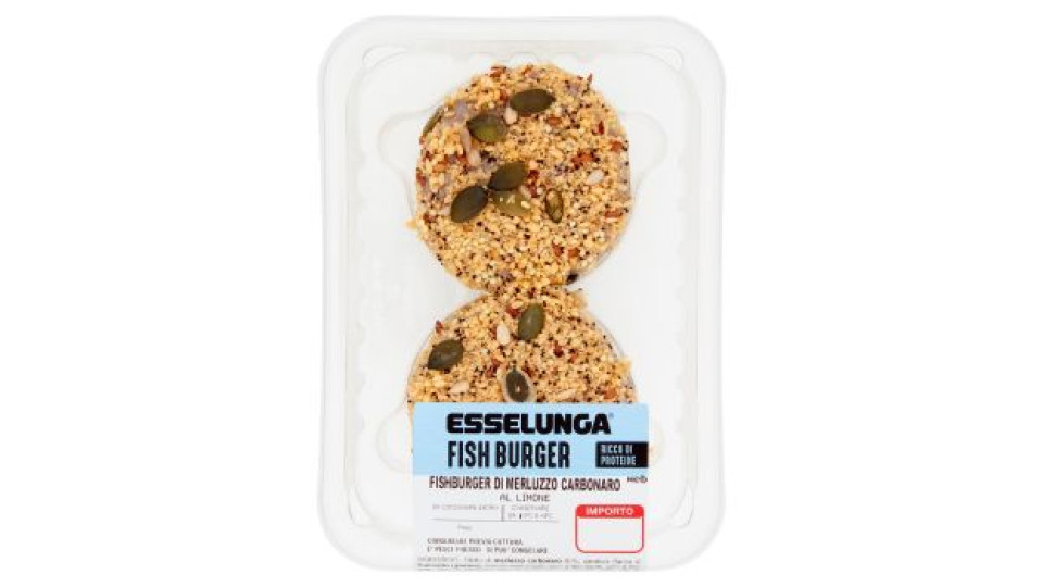 Fishburger Merluzzo Gr 210