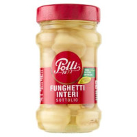 Polli Funghetti sottolio interi