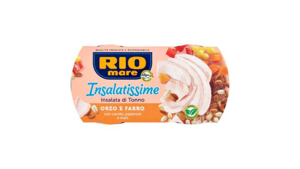 Rio Mare, Insalatissime orzo, farro e tonno