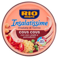 Rio mare Insalatissime Insalata di Tonno Cous Cous con ceci, piselli e pomodorini 220 g