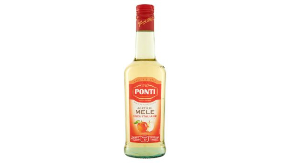 Ponti Bio Aceto di Mele 100% Italiane non Filtrato 500 ml