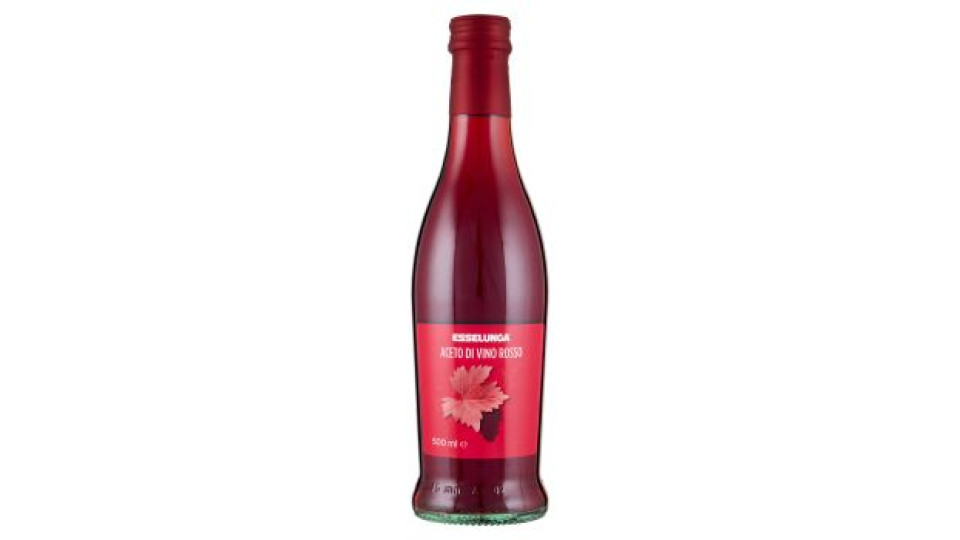 Esselunga, aceto di vino rosso