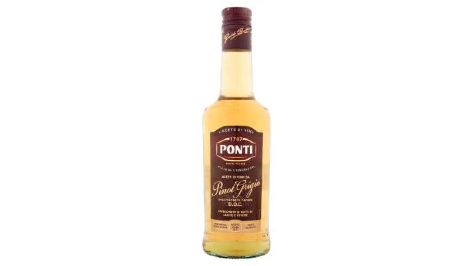 Ponti Aceto di Vino da Pinot Grigio 500ml