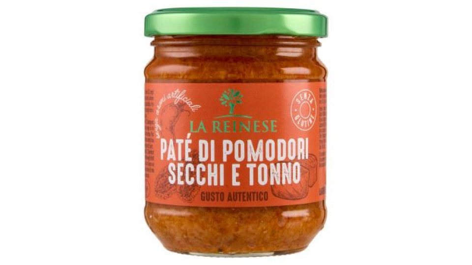 La Reinese, paté di pomodori secchi, tonno, funghi e melanzane