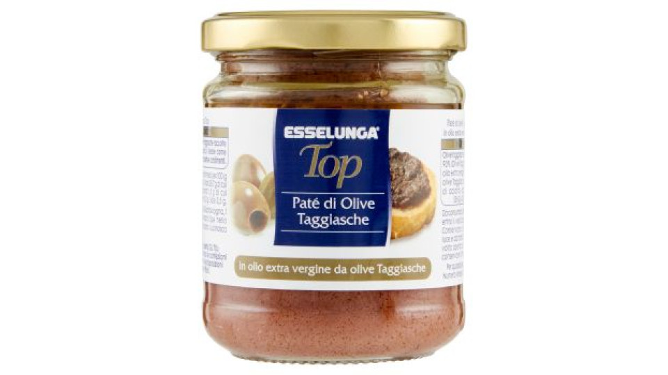 Esselunga Top, paté di olive taggiasche