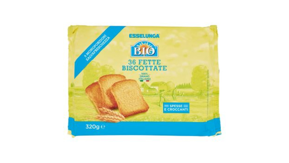 Bio 36 Fette Biscottate Gr 324