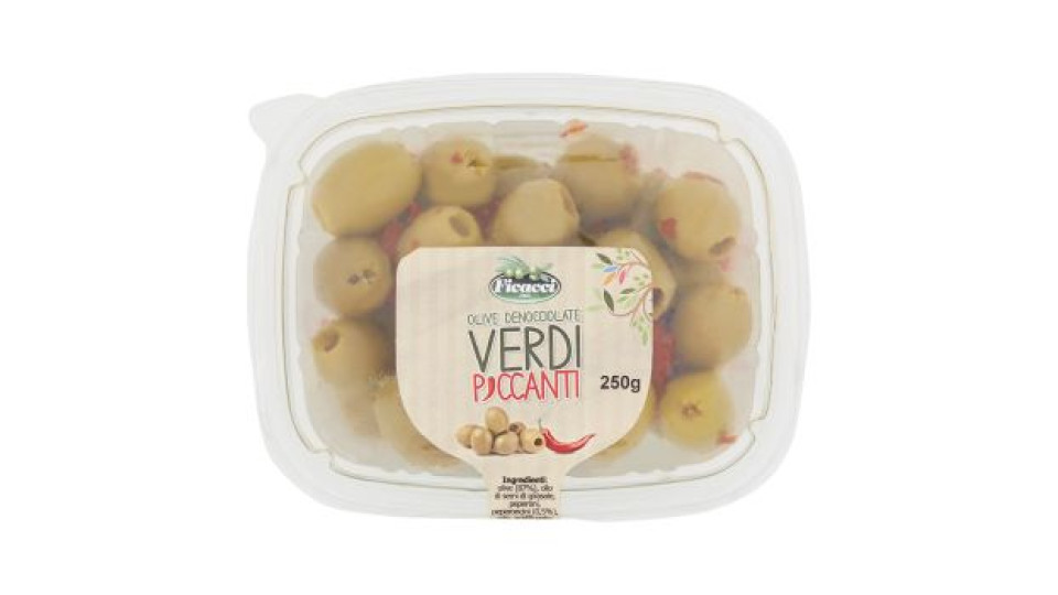 Olive denocciolate verdi piccanti