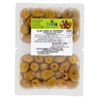 Olive verdi al peperone