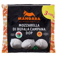 Castelli, Delizia Campana Mozzarella di Bufala Campana DOP conf. 3x180 g - peso netto sgocc.