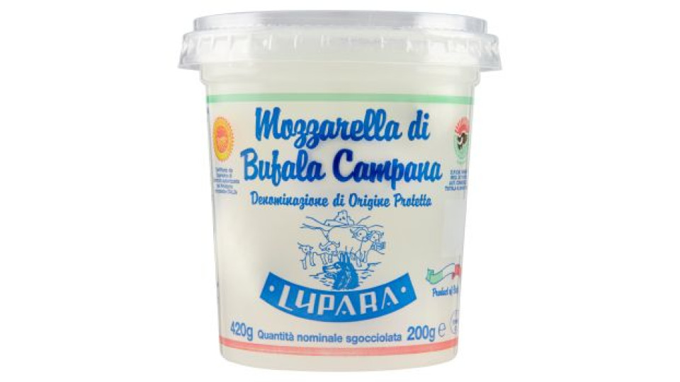 Lupara bocconcini di mozzarella di bufala campana DOP