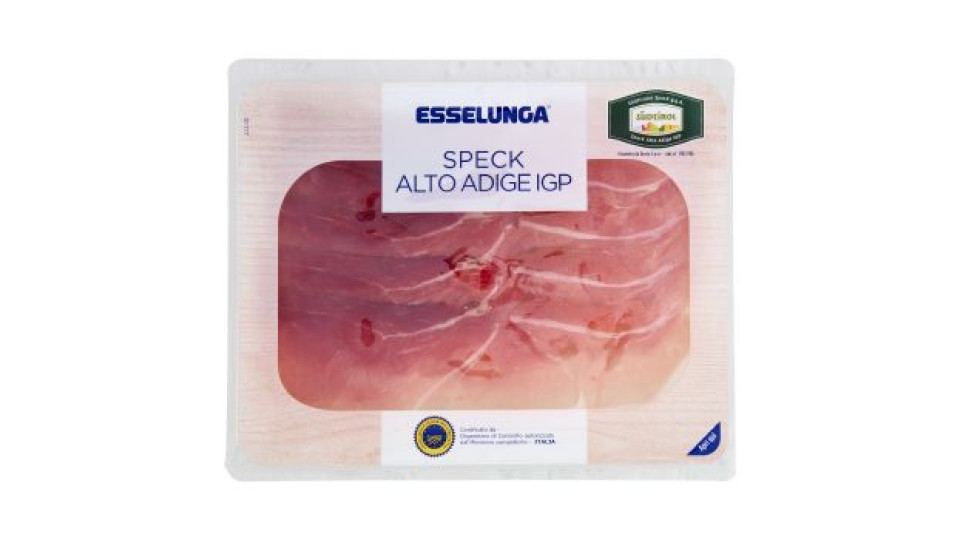 Esselunga, speck Alto Adige IGP a fette