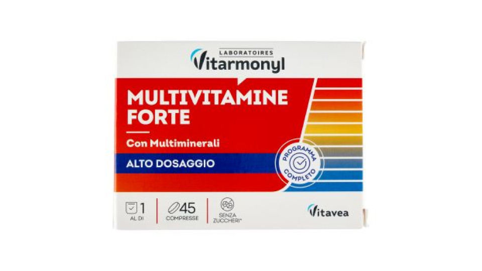MULTIVITAMINE FORTE CON MULTIMINERALI ALTO DOSAGGIO