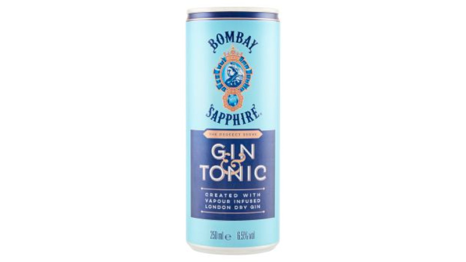 Bombay Sapphire Gin & Tonic 250 ml