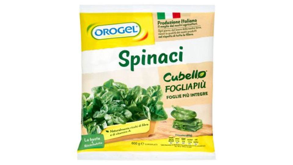 Orogel Cubello Cicoria Catalogna Foglia Più Surgelati