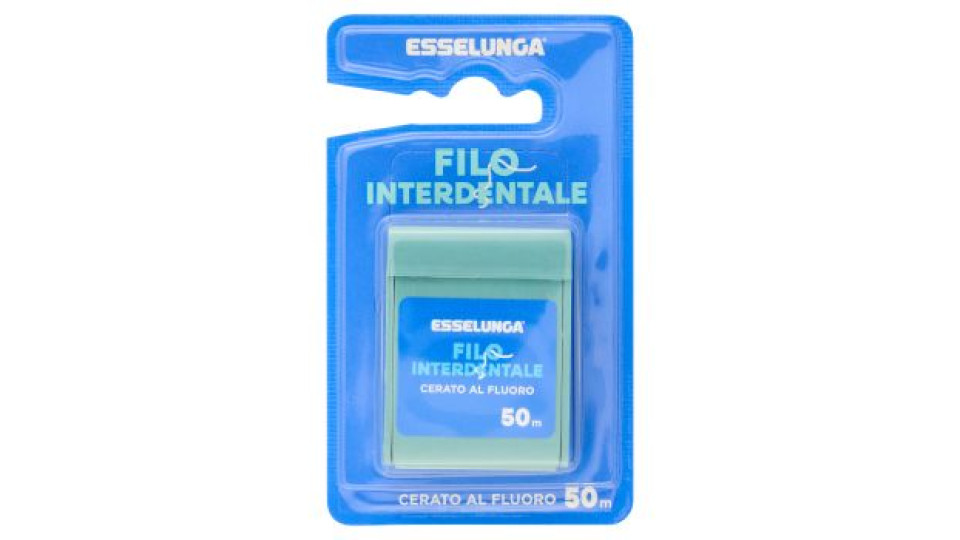 Esselunga, filo interdentale cerato al fluoro