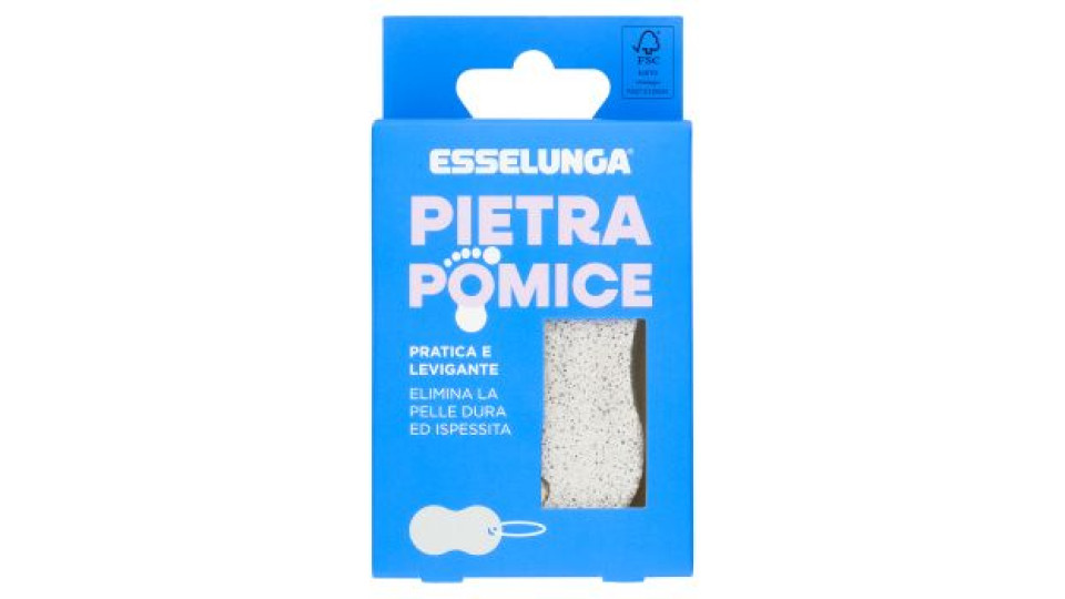 Esselunga, Piedi pietra pomice