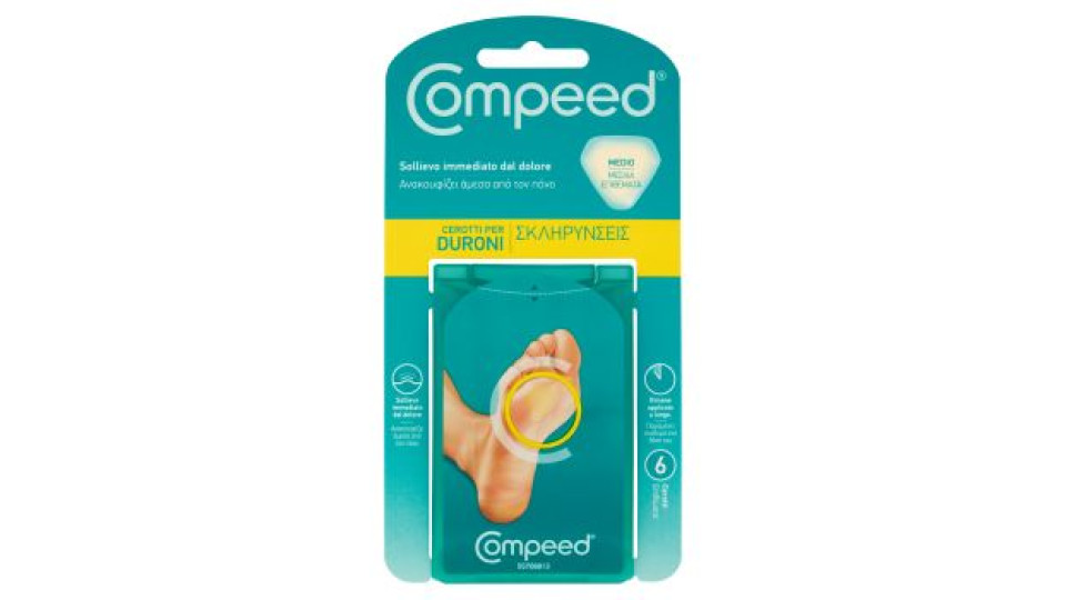 Compeed, cerotti per duroni medio
