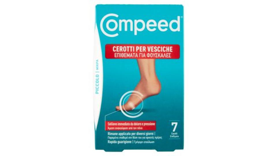 Compeed, cerotti per vesciche 3 formati