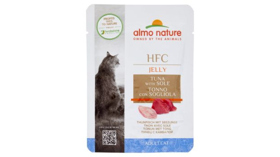 HFC CAT - JELLY - CON TONNO E SOGLIOLA