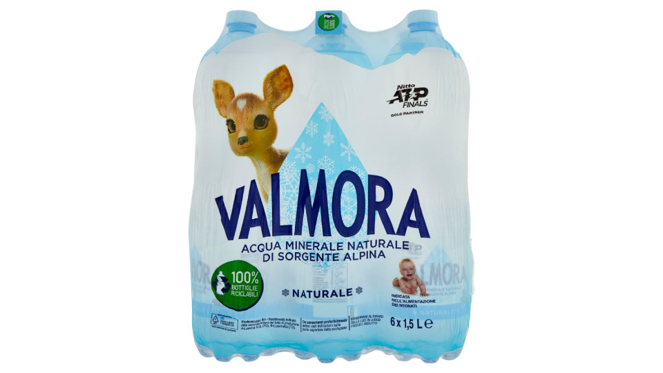 Valmora Sorgente Alpina Naturale 6 x 1,5 L