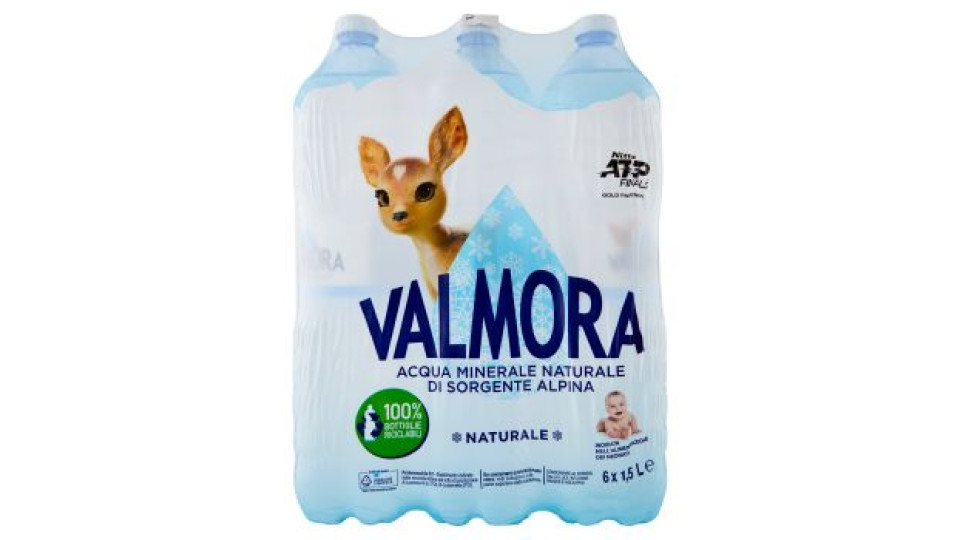 Valmora Sorgente Alpina Naturale 6 x 1,5 L