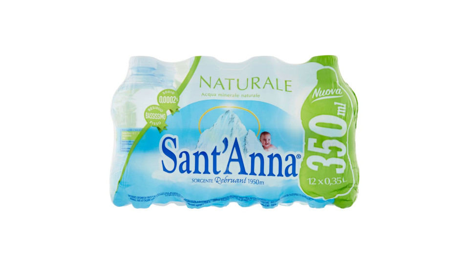 Sant'Anna Naturale Sorgente Rebruant Vinadio 12 x 0,35 L