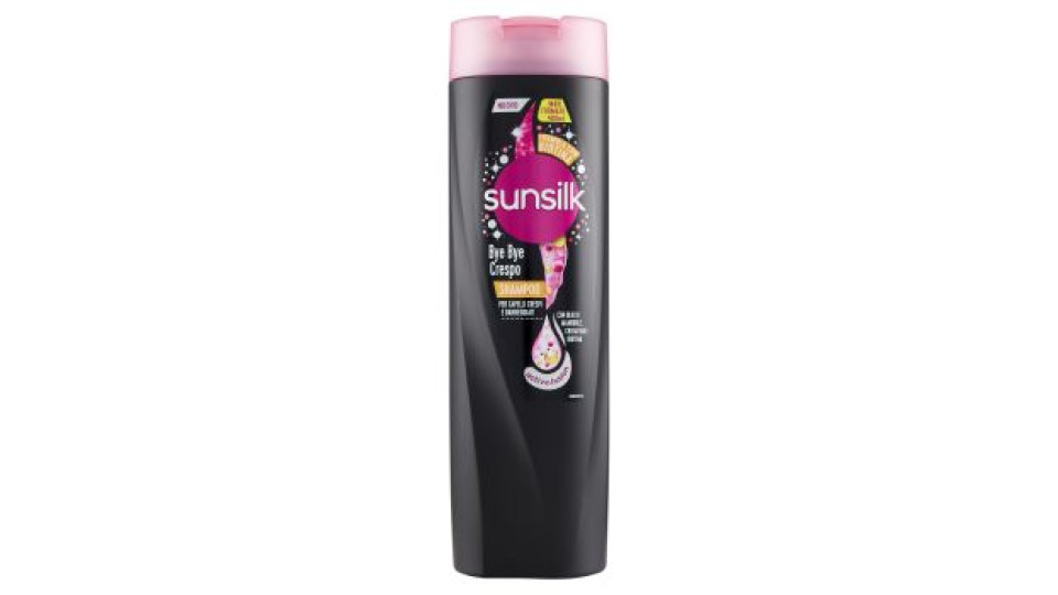 sunsilk Bye Bye Crespo Shampoo per Capelli Crespi e Danneggiati 400 mL