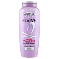 Elvive Hydra Hyaluronic Shampoo 72H Idratazione Profonda, per Capelli Disidratati, 400 ml