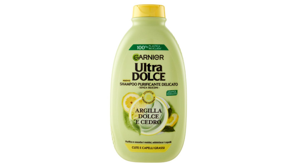 Garnier Ultradolce Shampoo Argilla e Cedro 400 ml